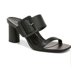 Vionic Brookell Heeled Sandal, black, EUC, size 10